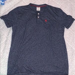 abercrombie kids Two Button Tee